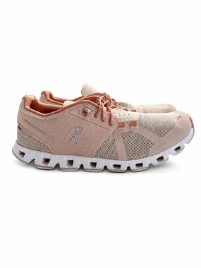 On Cloud 5  Running Shoes - Rosebrown/Fog Sz 10